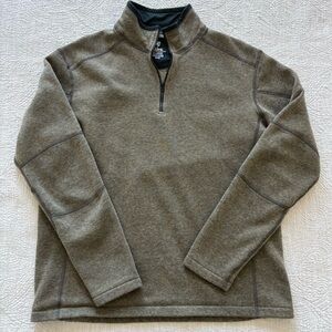 Kuhl Men's Brown Zip-Up Sweater